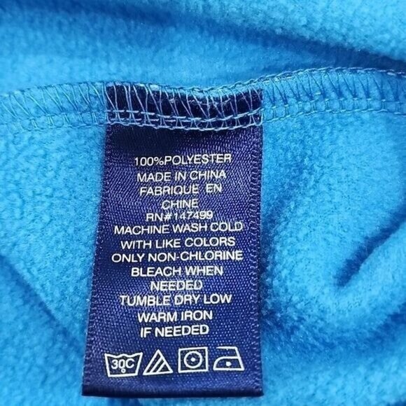 Heybo 1/4 zip Sweatshirt Outdoor Blue & Camo Fishing Men's Small - Picture 6 of 6